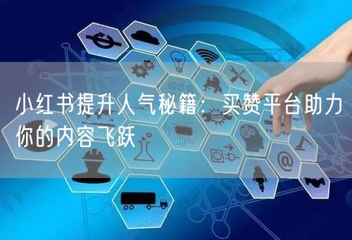 小红书提升人气秘籍：买赞平台助力你的内容飞跃