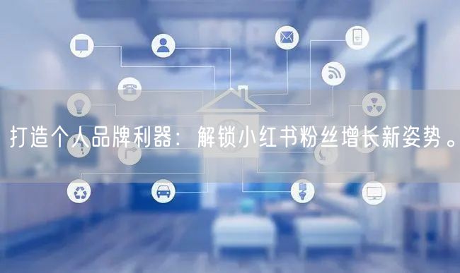 打造个人品牌利器：解锁小红书粉丝增长新姿势。