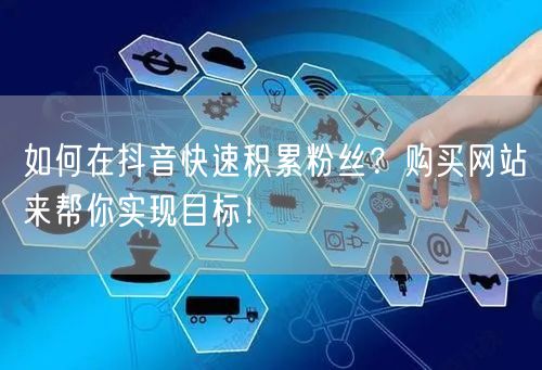 如何在抖音快速积累粉丝？购买网站来帮你实现目标！