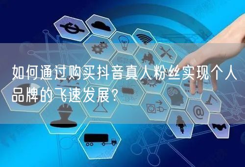 如何通过购买抖音真人粉丝实现个人品牌的飞速发展？