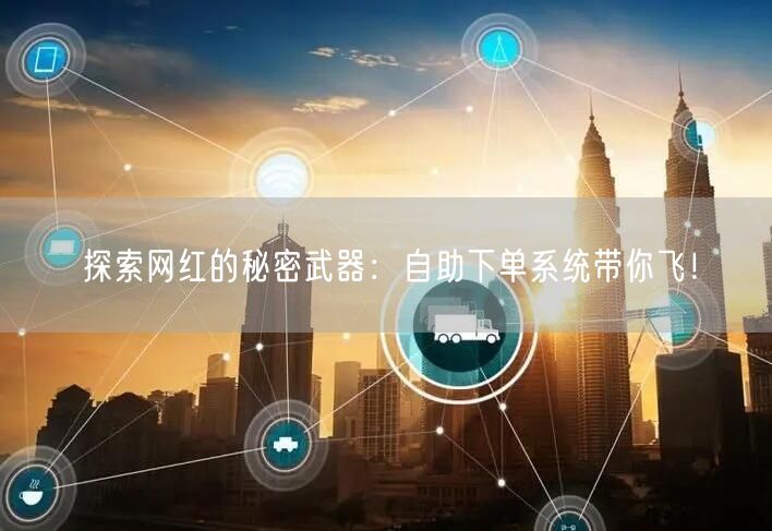 探索网红的秘密武器：自助下单系统带你飞！