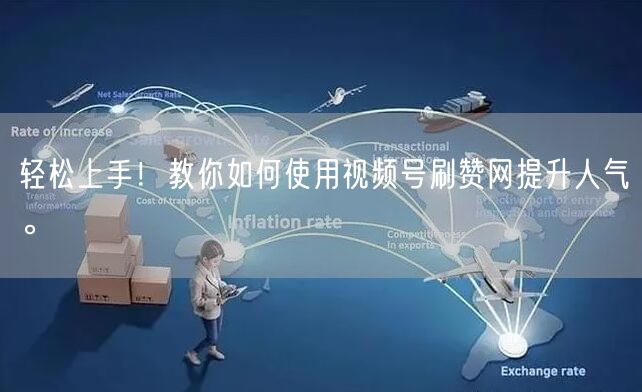 轻松上手！教你如何使用视频号刷赞网提升人气。